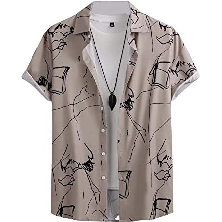 Lymio Shirt For Men|| Regular Fit Shirt For Men (Mistry-Cream-L)