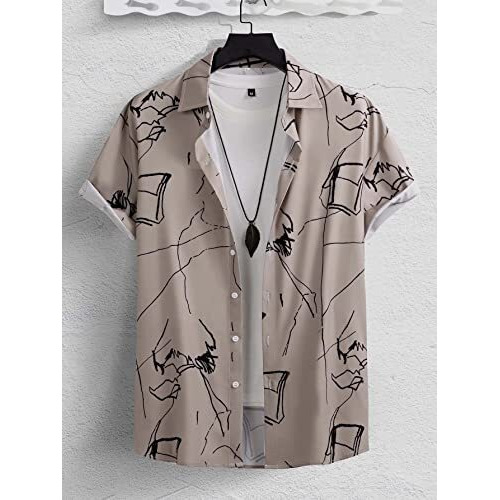 Lymio Shirt For Men|| Regular Fit Shirt For Men (Mistry-Cream-L)