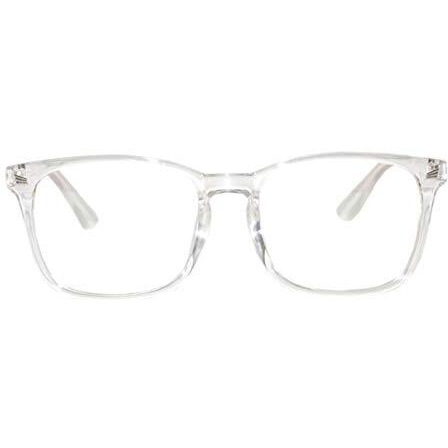 Peter Jones Square Anti-Glare Reading Glasses For Men & Women | Blue Light Blocking Uv400 Lenses For Computer & Device Use | Anti-Fatigue, Customizable Prescription (Size Medium/Large, Model Ag001)
