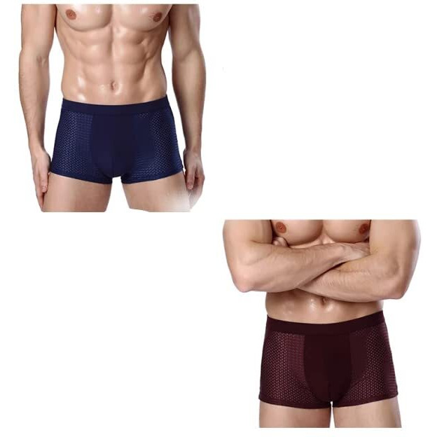 Dhruva Sales Men Breathable Pouch Men Underwear Packs Mesh Boxer Briefs | Dots |(Pack Of 3) (Xl) You, Briefs For Mens Multicolour