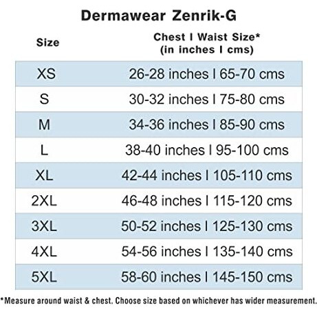 Dermawear Men Zenrik-G Gynaecomastia Shapewear Vest For Chest And Abdomen (Cream, Large)