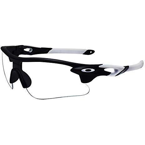 Peter Jones Clear Sports Sunglasses For Driving, Biking, Cycling With Hd Night Vision Lenses (Nd-M007-W)