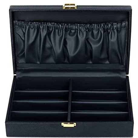 Hard Craft Sunglasses Specs Spectacle Eyewear Goggles Organizer Box Case 8 Slots Pu Leather Sunglass Shades Holder Cover Pouch Organiser Box For Men And Women