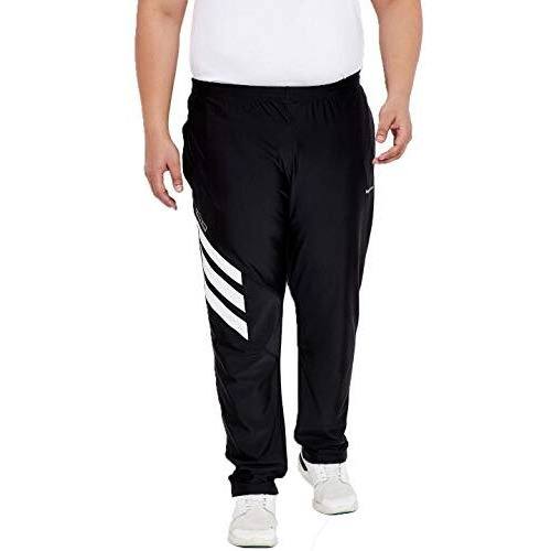 Bigbanana Men's Regular Fit Trackpants (Liam,Black,6Xl)