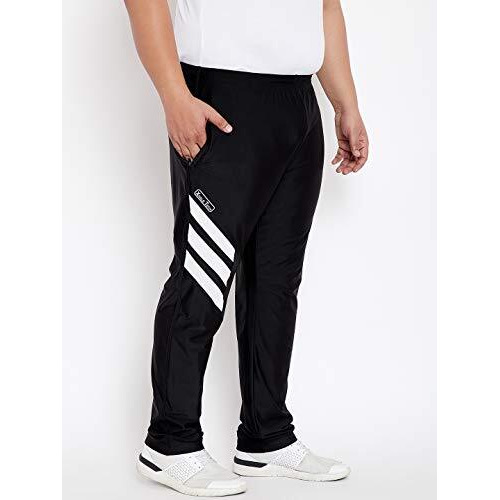 Bigbanana Men's Regular Fit Trackpants (Liam,Black,6Xl)