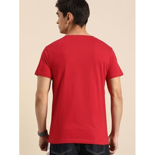 Bewakoof Men's Nasa Printed 100% Cotton T-Shirt - Regular Fit, Round Neck, Half Sleeves
