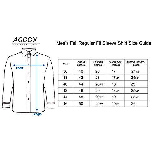 Accox Men's Full/Long Sleeves Formal Regular Fit Cotton Linen Plain Shirt (Gcrfs25_40) Dark Green