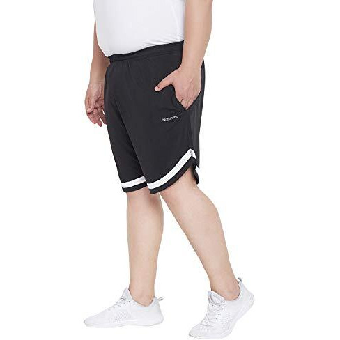 Bigbanana Men's Regular Fit Shorts (Jesty,Black,6Xl)