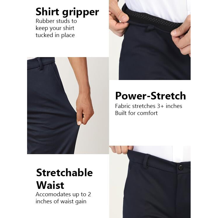 Toplot Men's Regular Fit Causal Trouser || Pant For Men || Trouser For Men || Chinos For Men (Formal-Pant-5207-Black-32)