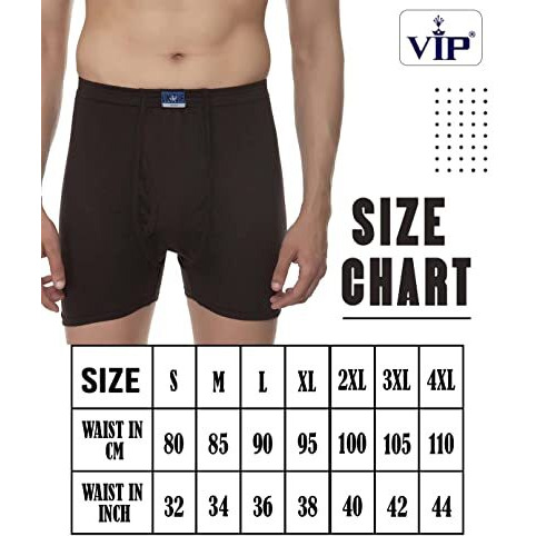 Vip Unique Men's Cotton Trunk (Pack Of 5) - Assorted Colour