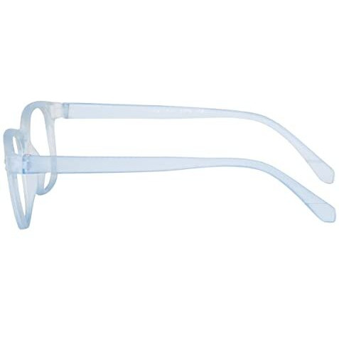 Creature Spectacles Frame| Lightweight Specs With Zero Power|Medium (Sun-095-Sky Blu)
