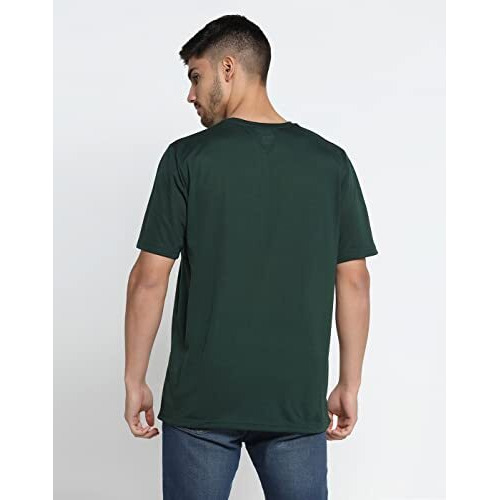 Inkkr Men Half Sleeve Printed Round Neck Multicolor T-Shirt Combos Pack Of 3 (B.Green,L.Grey,D.Grey)_3Xl