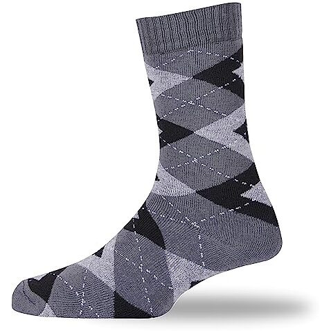 Rc. Royal Class Thick & Soft Cushioned Towel Calf Length Woolen Thermal Socks For Men, Warm Winter Wear Socks, Pack Of 3 Pairs, Free Size, Multicolored