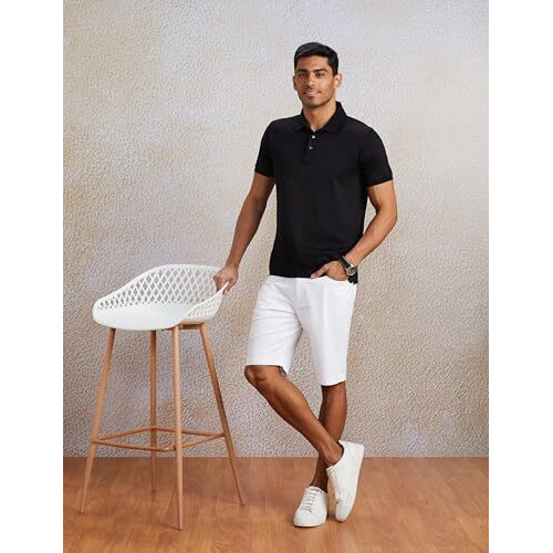 Amazon Brand - Symbol Men's Chino Shorts White 34