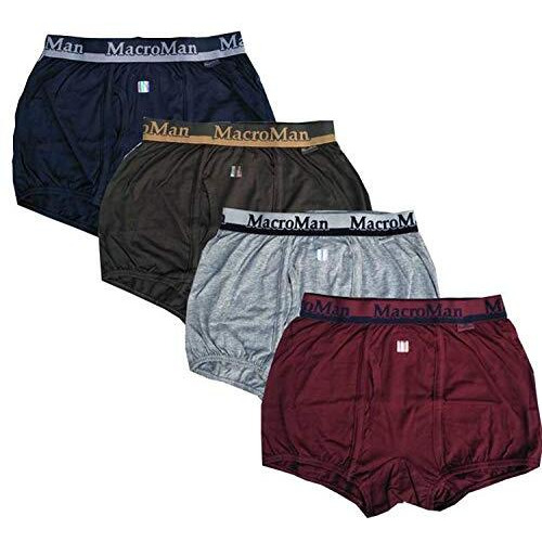 Rupa Men's Cotton Solid (Pack Of 4) (Macroman Col Plain Trunk (Po4)-Xxl_6_Multicolour_100 Cm)