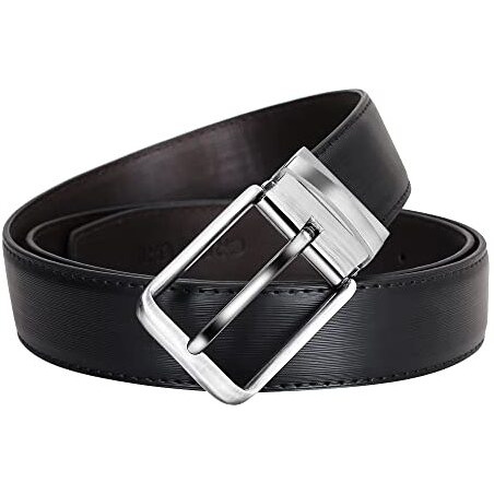 Creature Reversible Pu-Leather Formal Belt For Men(Color-Black||Length-46 Inches Upto Waist 40 Inches||Bl-06)