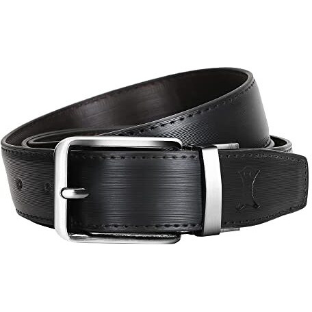 Creature Reversible Pu-Leather Formal Belt For Men(Color-Black||Length-46 Inches Upto Waist 40 Inches||Bl-06)