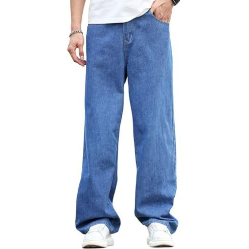 Kotty Men's Vintage Wash With A Modern Twist Faded Jeans(Blue,32)