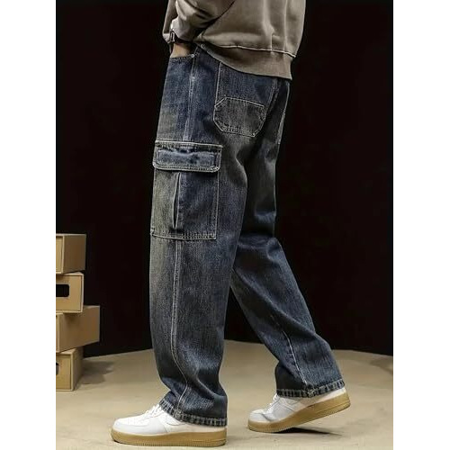 Qnim Jeans Pant For Men || Men Jeans Pants (Q 23-24) (In, Numeric, 34, Blue)
