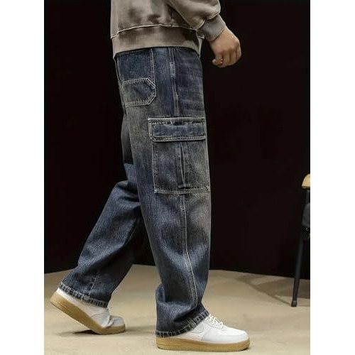 Qnim Jeans Pant For Men || Men Jeans Pants (Q 23-24) (In, Numeric, 34, Blue)