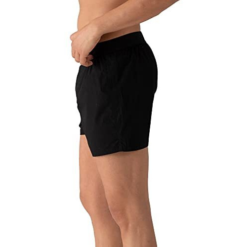 Damensch Men's Regular Fit Cotton Breeeze Ultra Light Inner Boxers | 100% Cotton Men Innerwear, Boxer Shorts, Innerwear Men, Men Underwear, Man Shorts-Cape Black,Havana Blue-M