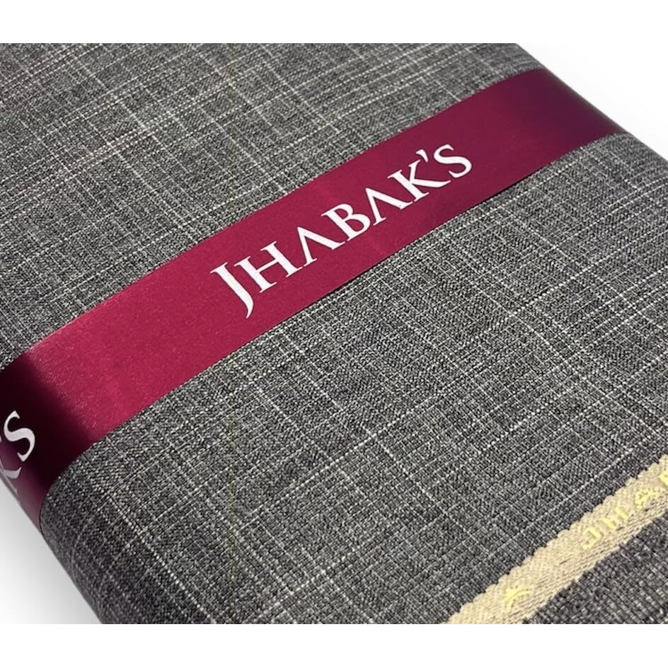 Jhabak's Unstitched Viscose Rayon Self Design Trouser Fabric - 1.30 Meter (Pack Of 4) (Gentleman (A, G, J, L))