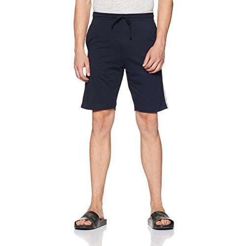 Amazon Brand - Symbol Men's Regular Shorts (Ksh17-01_Navy_Medium_Navy_Medium)