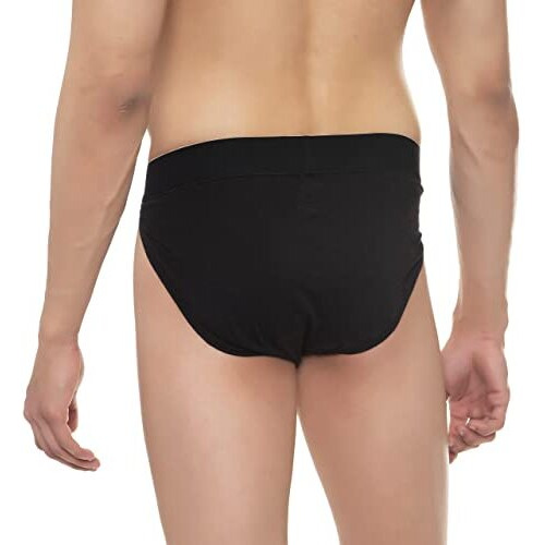 Vip Mens Cotton Brief Solid Design Regular Innerwear (Pack Of 3) (Envy Po3 Assorted M)