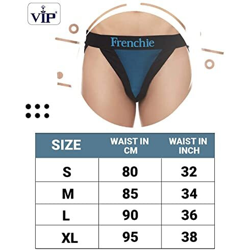 Vip Mens Cotton Brief Solid Design Regular Innerwear (Pack Of 3) (Envy Po3 Assorted M)