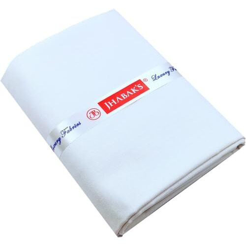 Jhabak's Unstitched Premium Cotton Blend Solid Shirt & Trouser Fabric - 2.25 M Shirt Cloth - 1.30 M Pant Piece (Pack Of 2) B