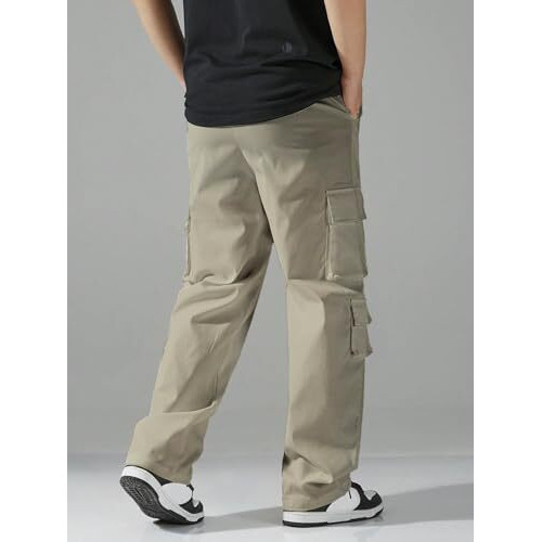 Tagas Men Cargo Pants || Trousers Casual Pant || Cargo Pant || Pant || Track Pant For Man ||Men Cargo Pants Cotton||(Mc-9) Khaki