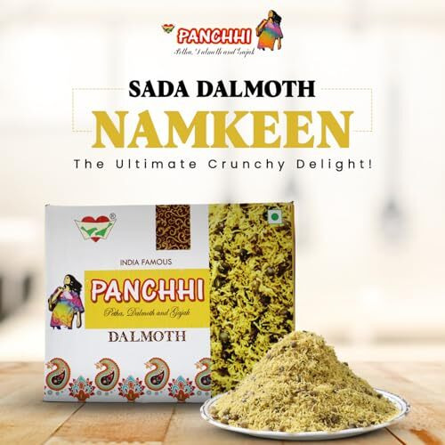 Panchi Ka Petha Aur Dalmut Regular Sada Dalmoth Namkeen (400G), Original Agra's Famous Crunchy & Spicy, Authentic Lentil Mix Indian Snack, Fresh & Tasty & Perfect