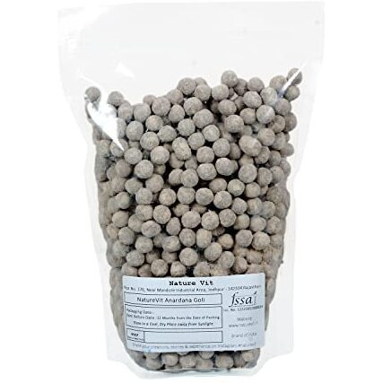 Naturevit Anardana Goli, 1Kg | Healthy Digestive Anardana Pachak | Mouth Freshener