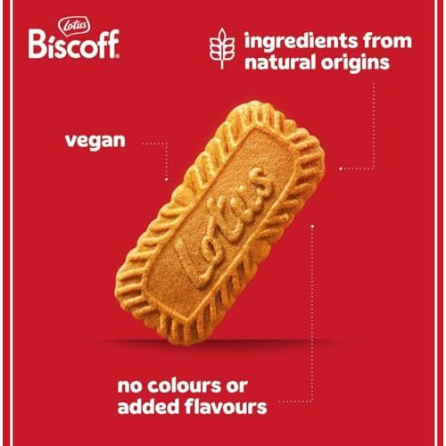 Lotuss Biscof Cookies | Belgian Speculoos | Caramelized Biscuit Cookies | 250Gm