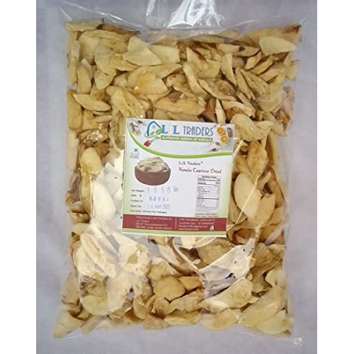 Ljl Traders Kerala Tapioca Dried/ Unakka Kappa/ Vaattu Kappa/ Cassava, Variety - Ambalcodan - 1950 Gram