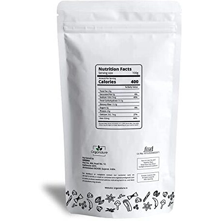 Organature Roasted Dhana Dal | Mukhvas, Mouth Freshener, After Meal Snack | Roasted & Split Coriander Seed | (850 Grams)