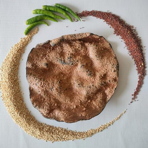 Sahakar Ragi(Nachani/Nagli) Papad/Khichiya Papad 400 Gram (Pack Of 1)