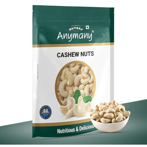 Nutraj Cashews 1 Kg (500G X 2) Pouch | Kaju | Dry Fruits And Nuts | Grocery