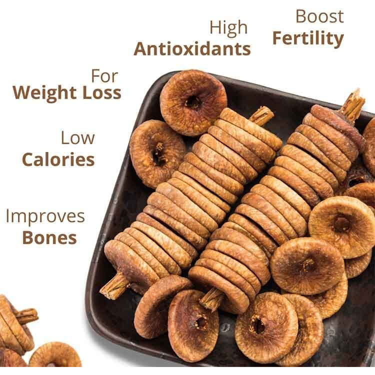 Dry Fruit Hub Afghani Anjeer ( Figs ) 1Kg Medium Grade|Rich In Nutrients|Anjeera Dry Fruits|Dried Anjeer|Sun-Dried|No Added Preservatives|Packed With Antioxidants|Healthy Snacks Pack Of 2 Each 500Gm