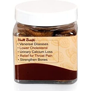 Nature Vit Premium Afghani Anjeer | Figs Dry Fruits | Anjeer Dry Fruit | Natural, Rich In Iron, Fibre & Vitamins Healthy Snacks | Afghanistan Dried Figs Jar Pack | 250 Gm (Medium-Size)