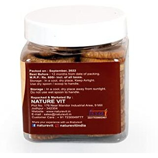 Nature Vit Premium Afghani Anjeer | Figs Dry Fruits | Anjeer Dry Fruit | Natural, Rich In Iron, Fibre & Vitamins Healthy Snacks | Afghanistan Dried Figs Jar Pack | 250 Gm (Medium-Size)