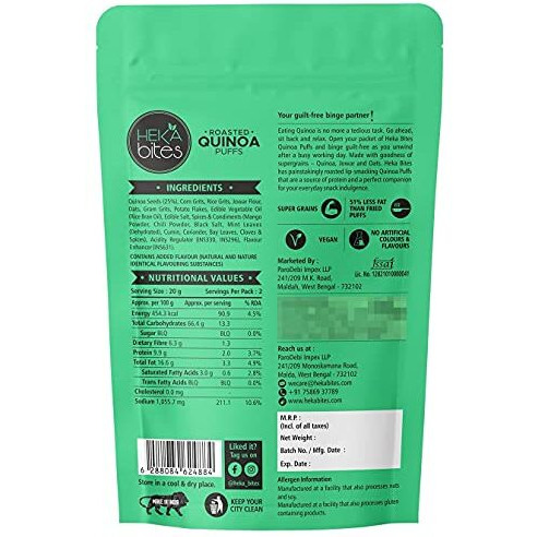 Heka Bites Roasted Assorted Snacks Combo (Pack Of 10) | Healthy Snacks| Snacks Box | Roasted | Gluten Free | Work From Home Snacks
