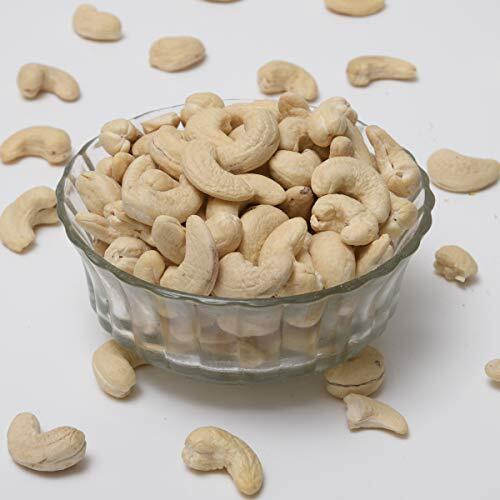 Dry Fruit Hub Cashew Nuts 1Kg, Jumbo Kaju,Kajju Dry Fruits,Kajoo Cashew Big Size Grade 1 Pack Of 4 Each 250Gm