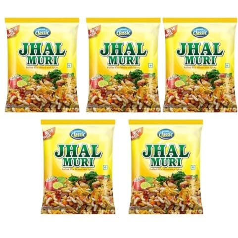 Anshul Classic Jhalmuri Mixture Pack Of 5 Each Pack 200 Gram