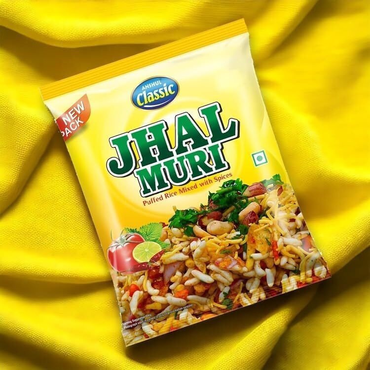 Anshul Classic Jhalmuri Mixture Pack Of 5 Each Pack 200 Gram