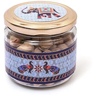 Sonature Handmade Dry Fruit Premium Gift Box | Premium Gift Hamper | 100% Natural 600 Grams Assorted Pack Of Almond, Cashew, Pistachios & Raisins | Diwali Dry Fruit Gift Box