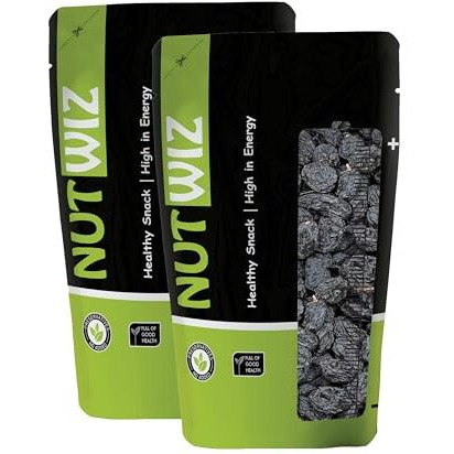 Nutwiz Dried Black Grapes -400G (2*200G)
