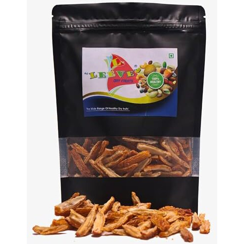 Leeve Dry Fruits Premium Dates Slice 200 Gm | Kharik Chips | Yellow Dry Date Sukha Khajoor | Healthy Immunity Booster
