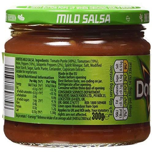 Doritos Mild Salsa 300Gm