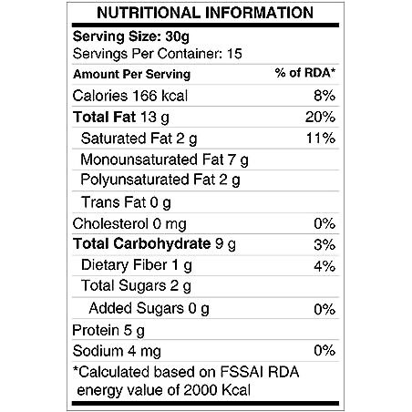 Pureheart Nutreat Natural Cashews (333 Gm) Premium Whole Crunchy & Delicious Cashewnuts/Kaju/Dry Fruit - Pack Of 1